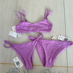Lspace Lavender Bikini Set